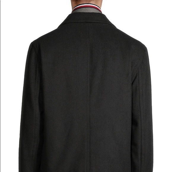 Black, Tommy Hilfiger Peacoat (scarf included) - Picture 2 of 2
